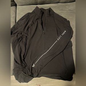 Orangetheory lululemon Rulu Run 1/2 Zip Size 10